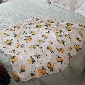 Torrid  lemon skirt